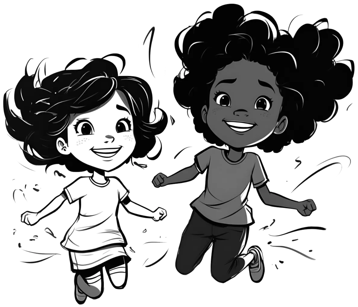 Cartoon depicting Mermaid Theme Sleepover